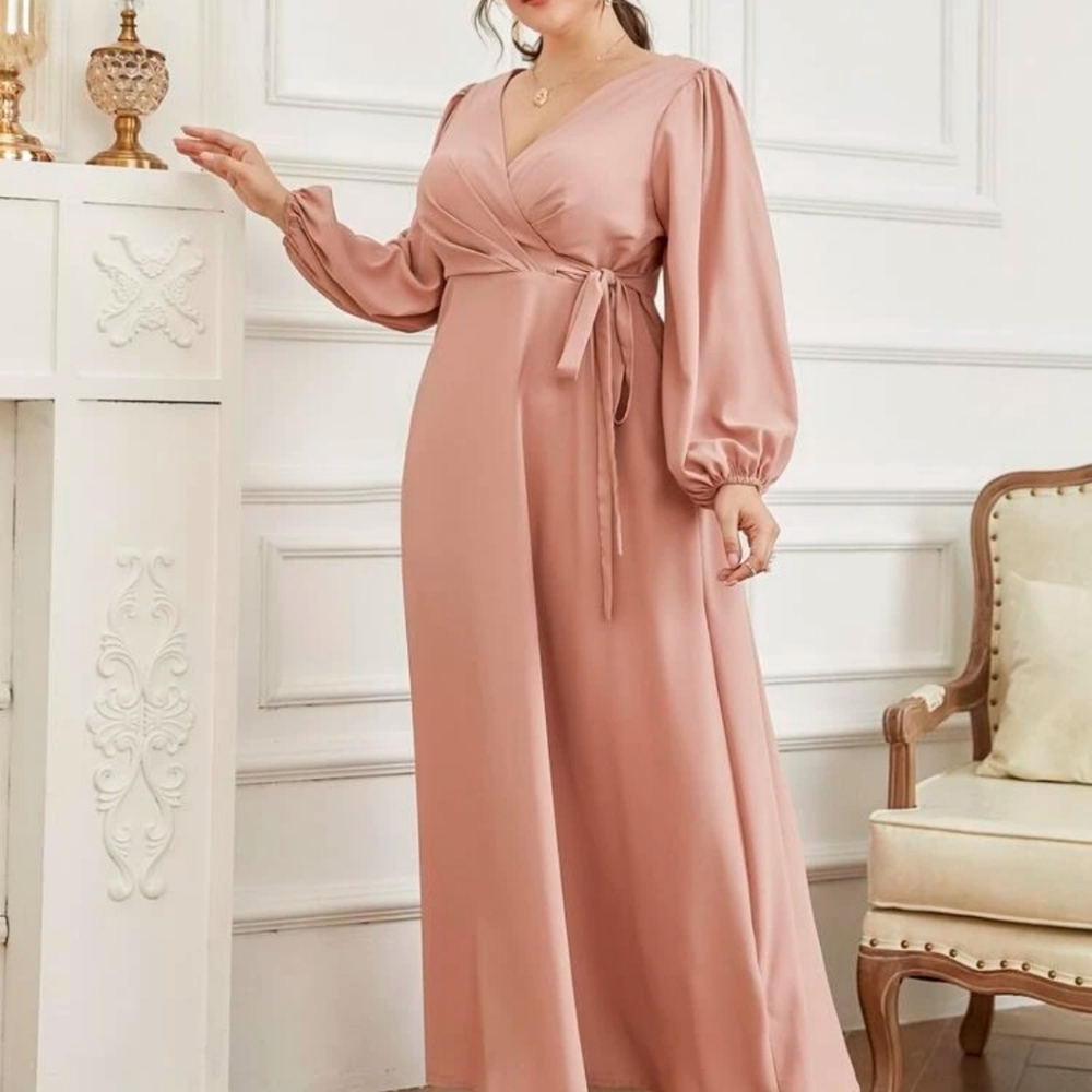 SHEIN pink dress